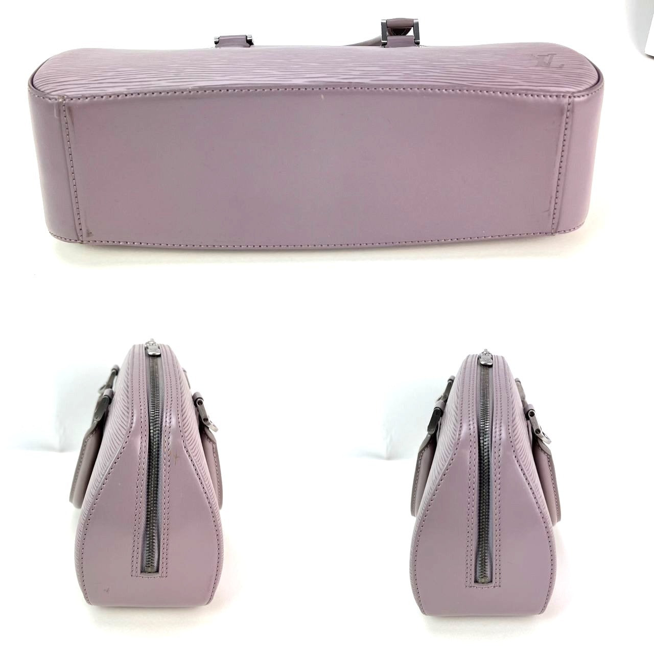 LOUIS VUITTON Epi Jasmin Grey Leather Hand Bag
