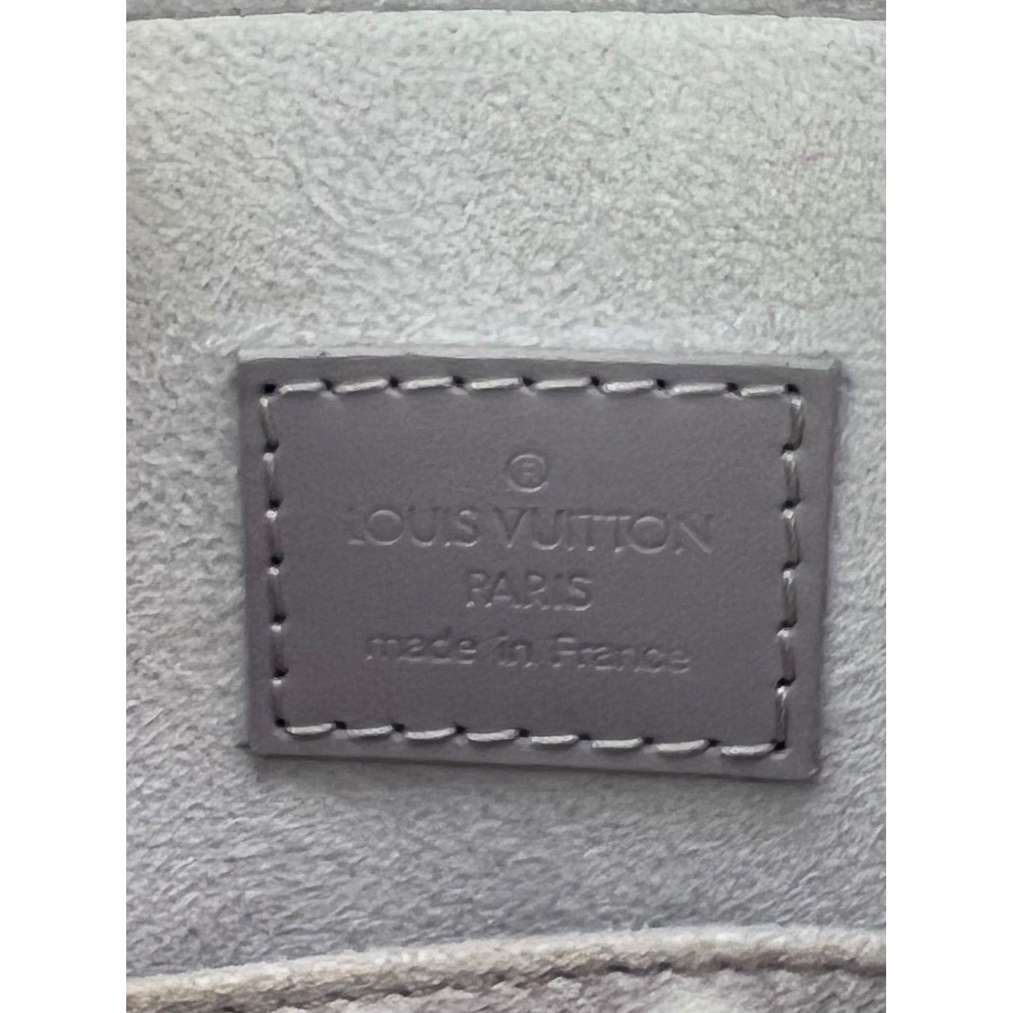 LOUIS VUITTON Epi Jasmin Grey Leather Hand Bag