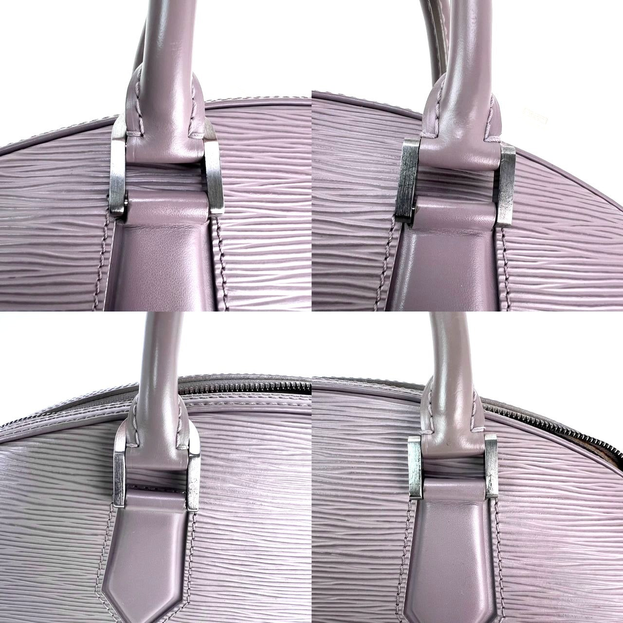 LOUIS VUITTON Epi Jasmin Grey Leather Hand Bag