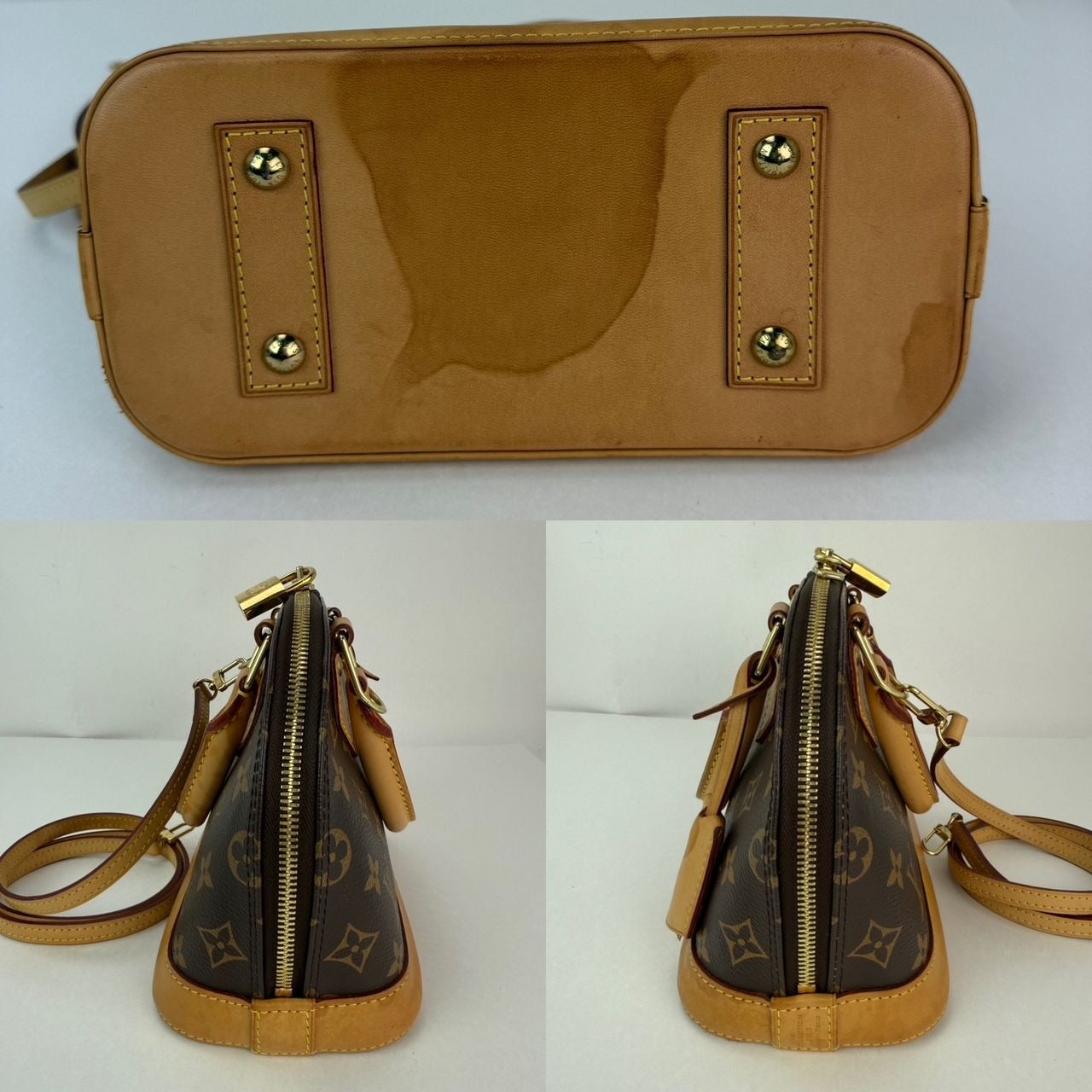 Louis Vuitton Alma BB Monogram Crossbody Bag Bag