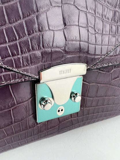 Stalvey Top Handle 2.5 Alligator Lilac Bag Crossbody Exclusive Luxury