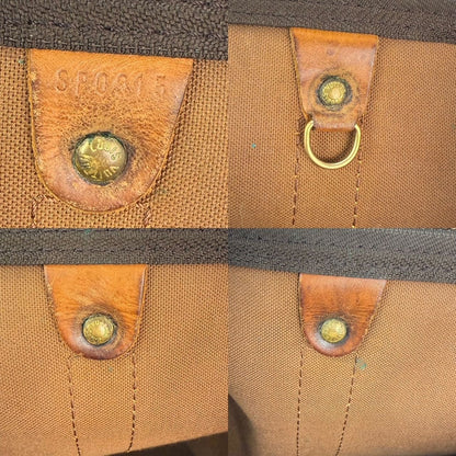 Louis Vuitton Keepall 55 Monogram Canvas Duffle Bag Luggage